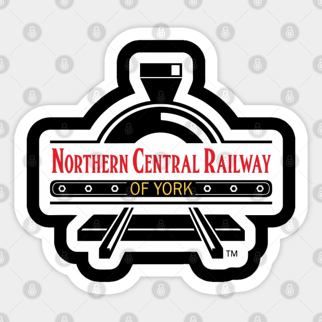 Northern Central Railway of York Sticker by Raniazo Fitriuro